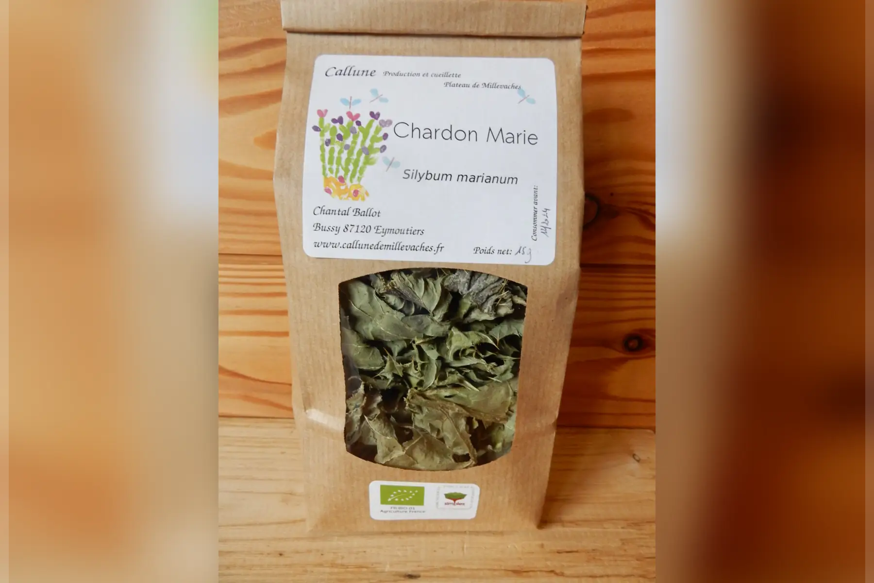 z chardon marie feuilles