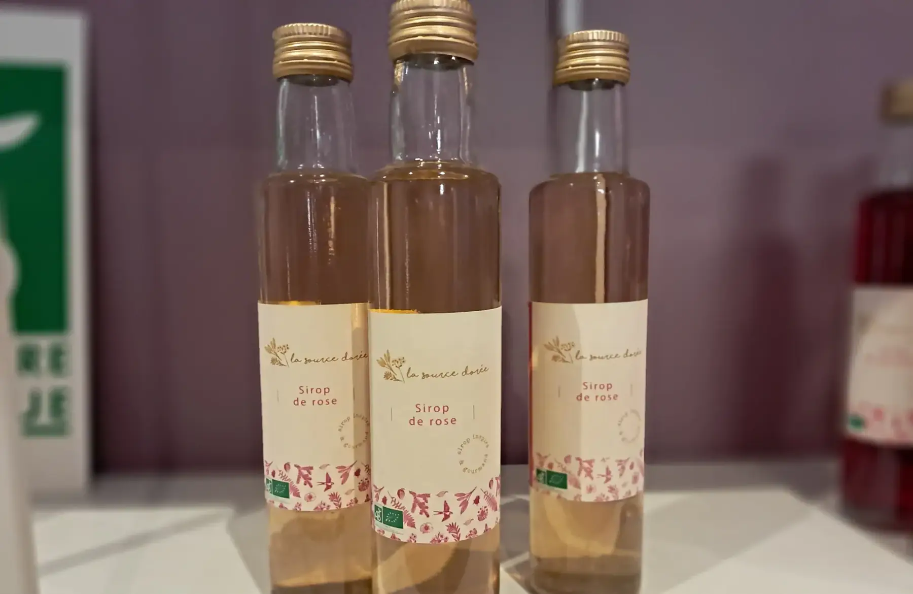 sirop rose