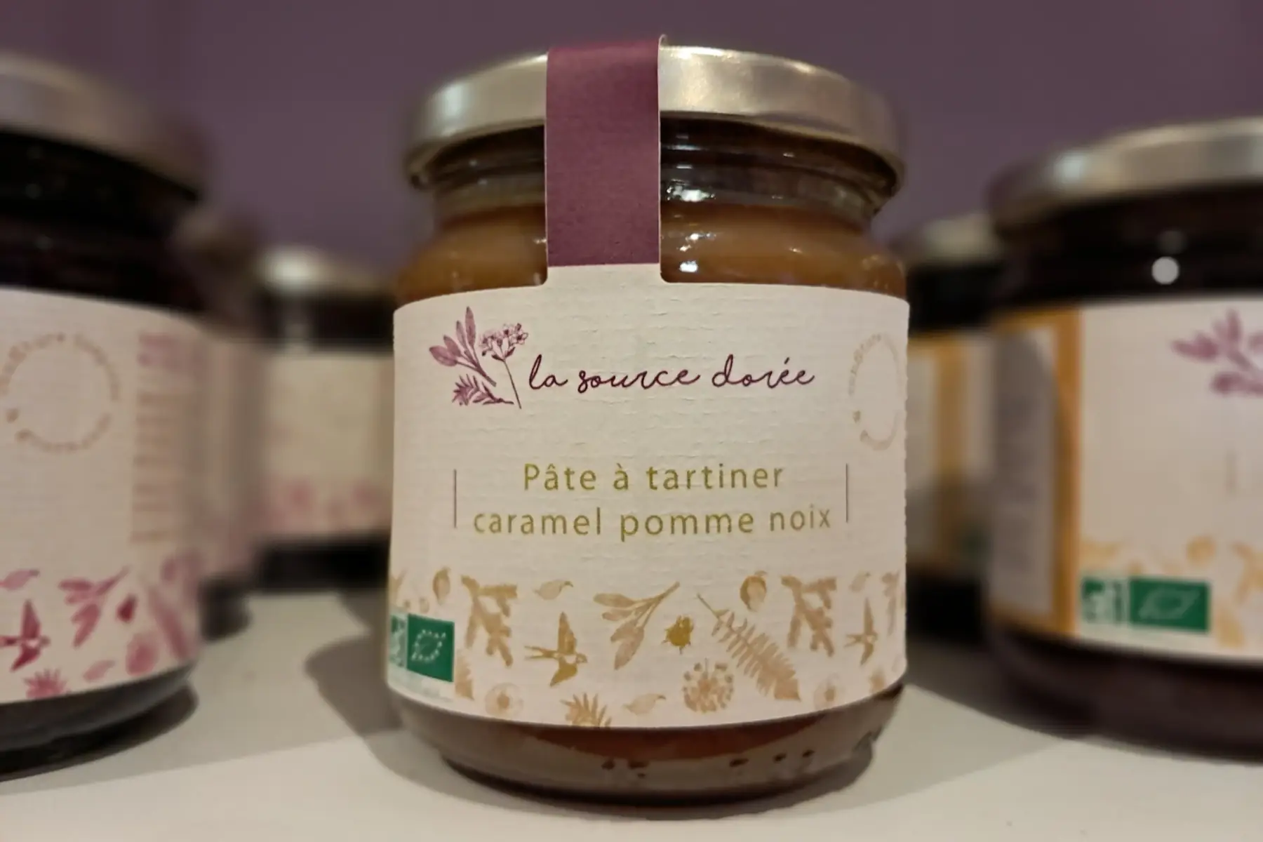 tartinade caramel pomme noix