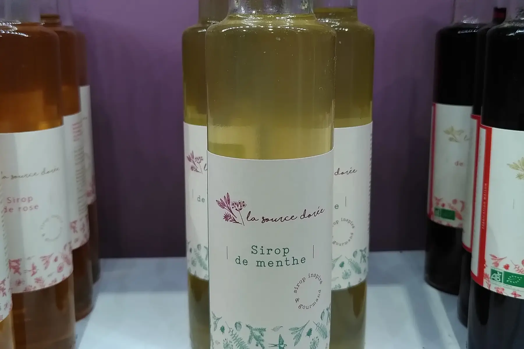 sirop menthe