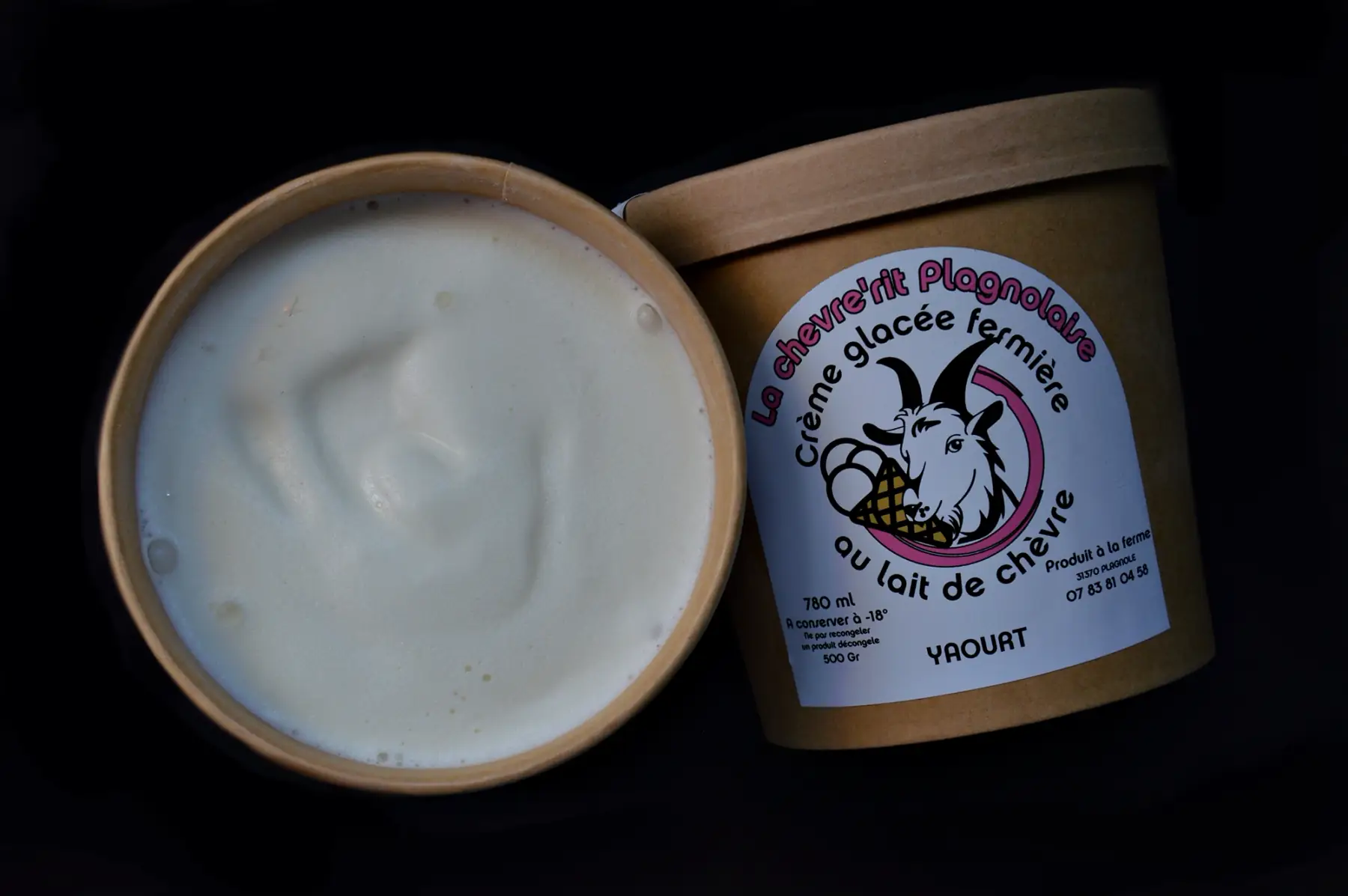Glace de chèvre Yaourt