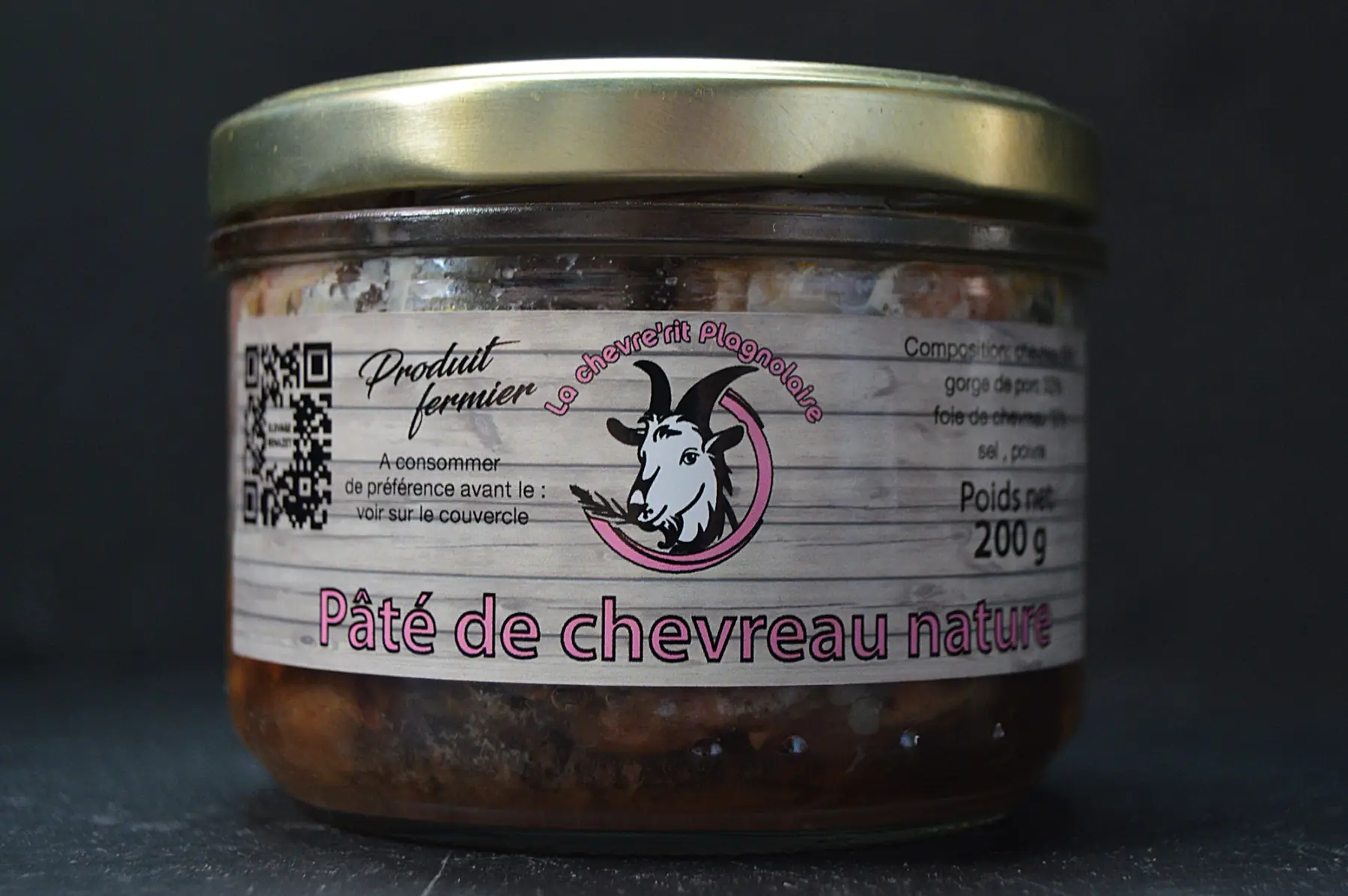Pâté de chevreau nature