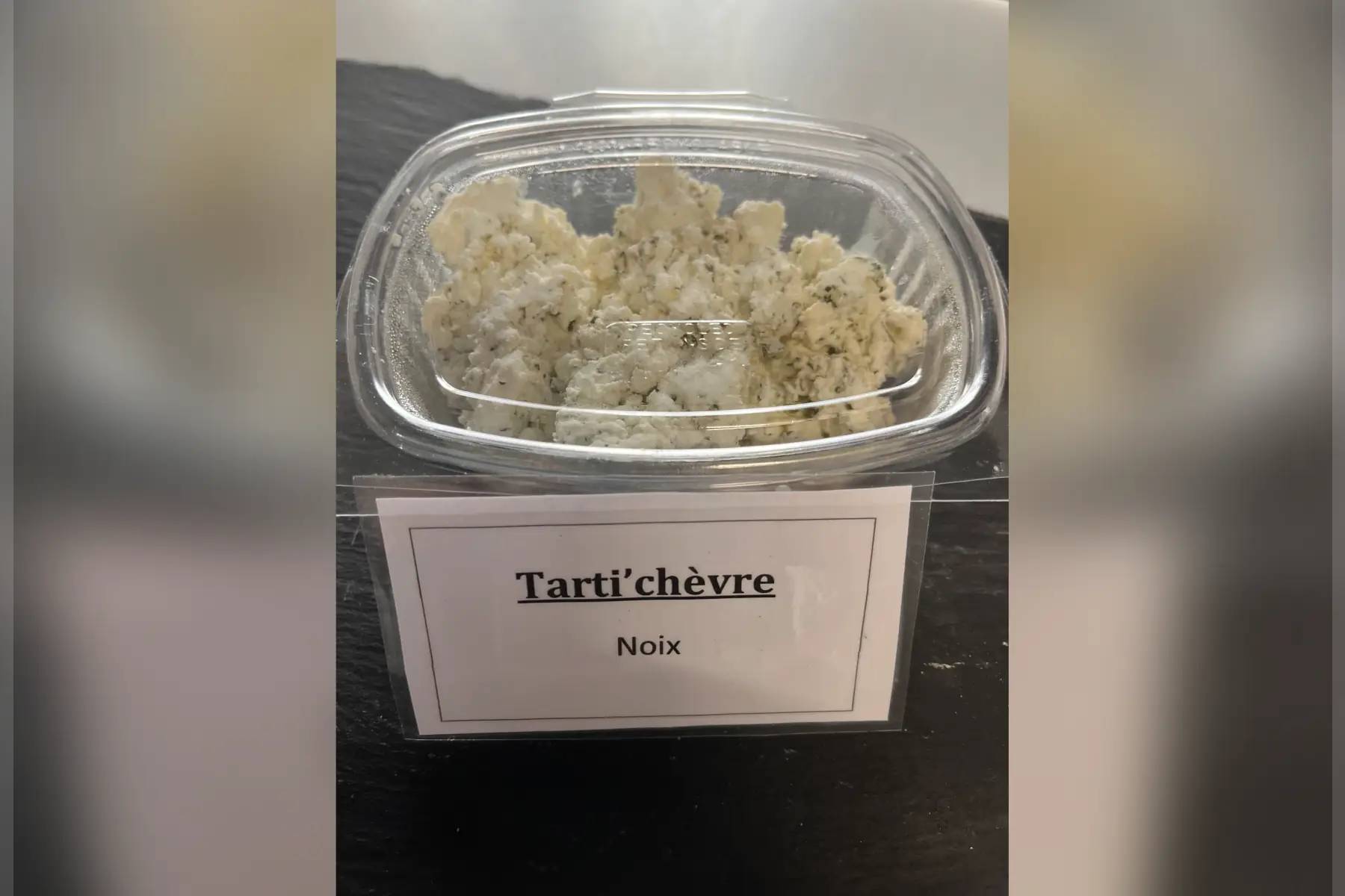 tarti'chèvre noix