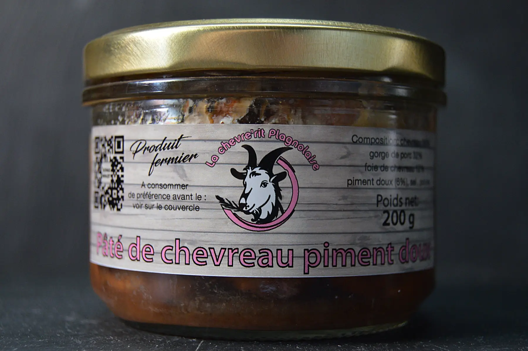Pâté de chevreau Piment doux