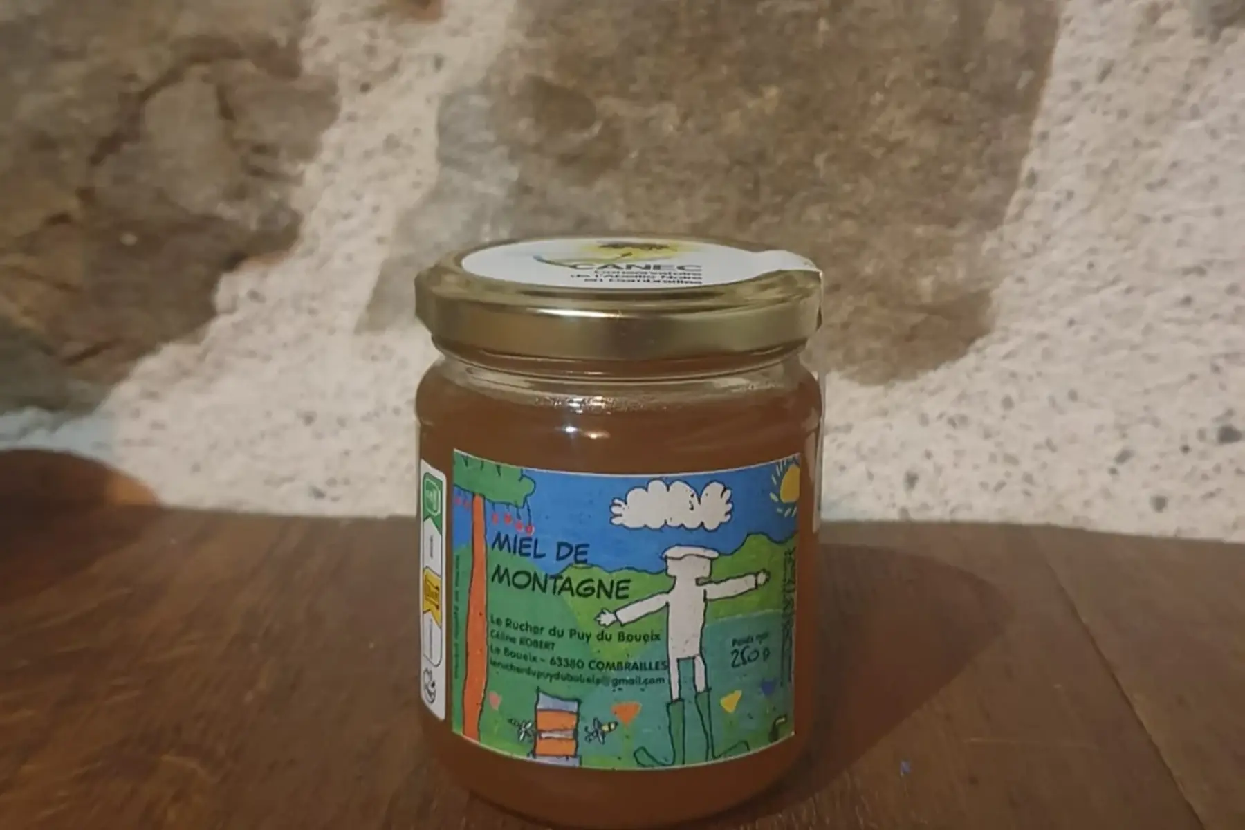 miel "liquide" de montagne - miel polyfloral - 250g