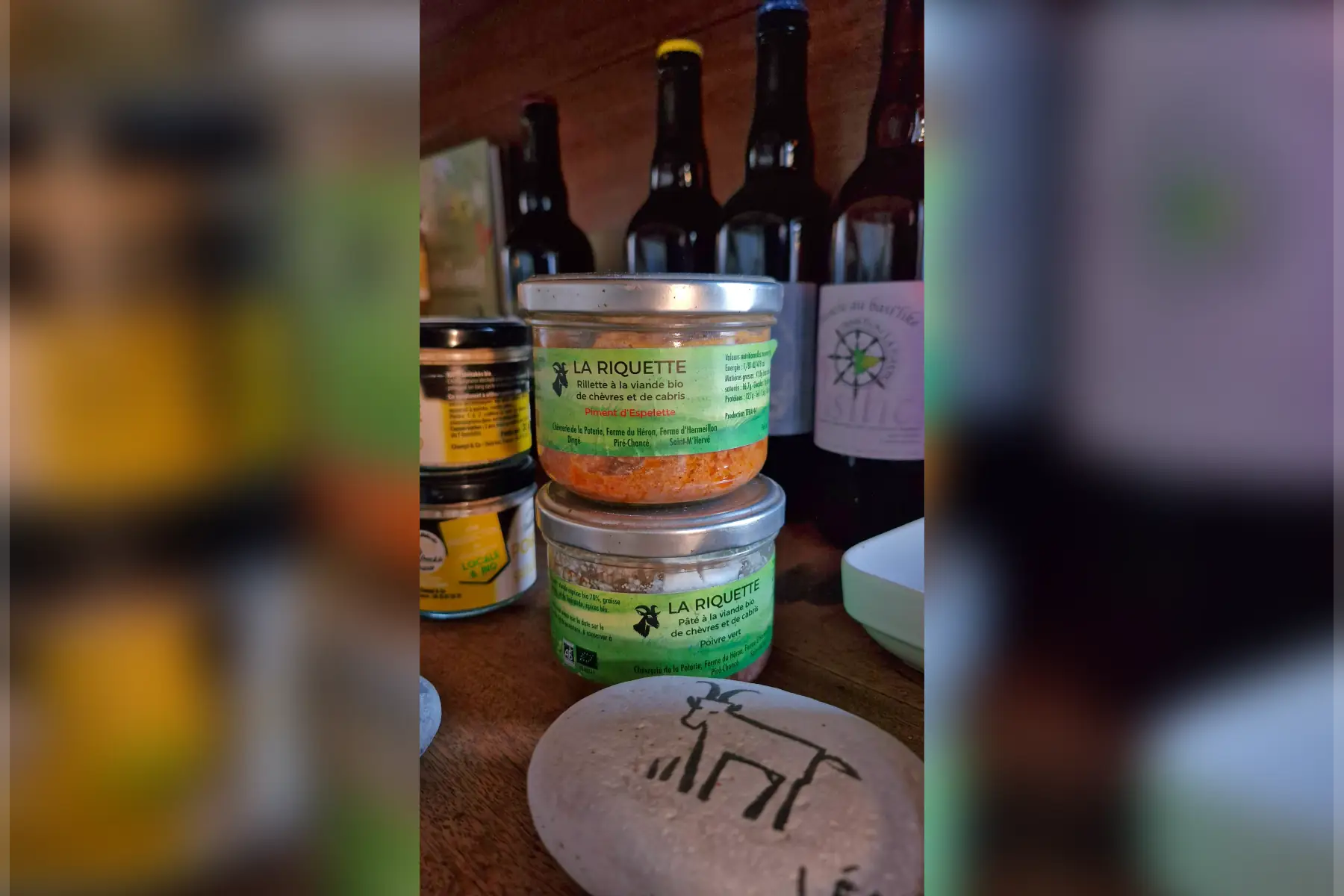 Riquette (rillettes caprines)