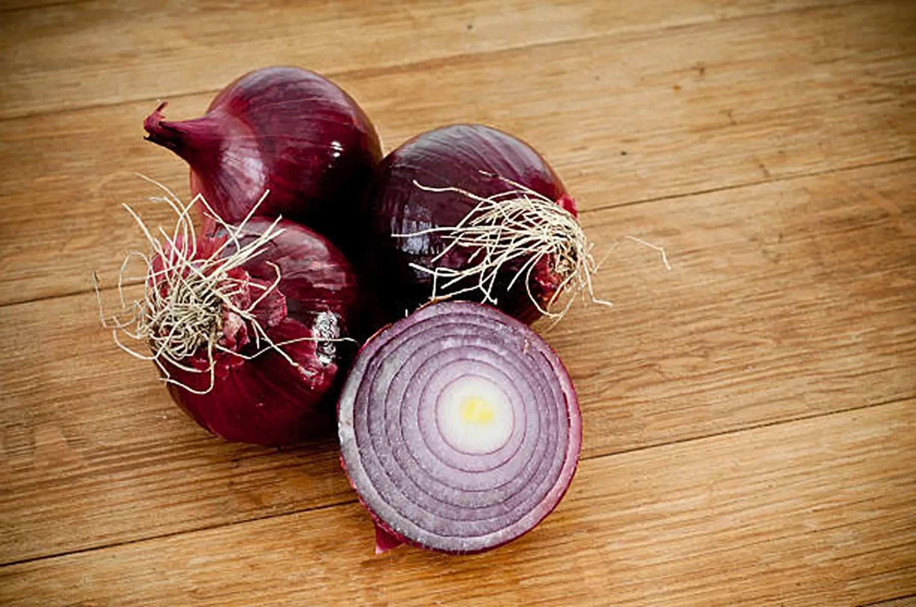 Oignons rouges