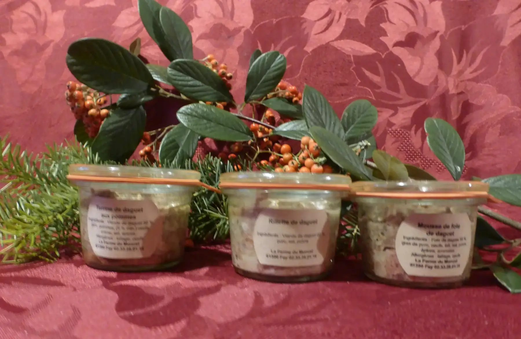 Coffret de 3 tartinades de daguet