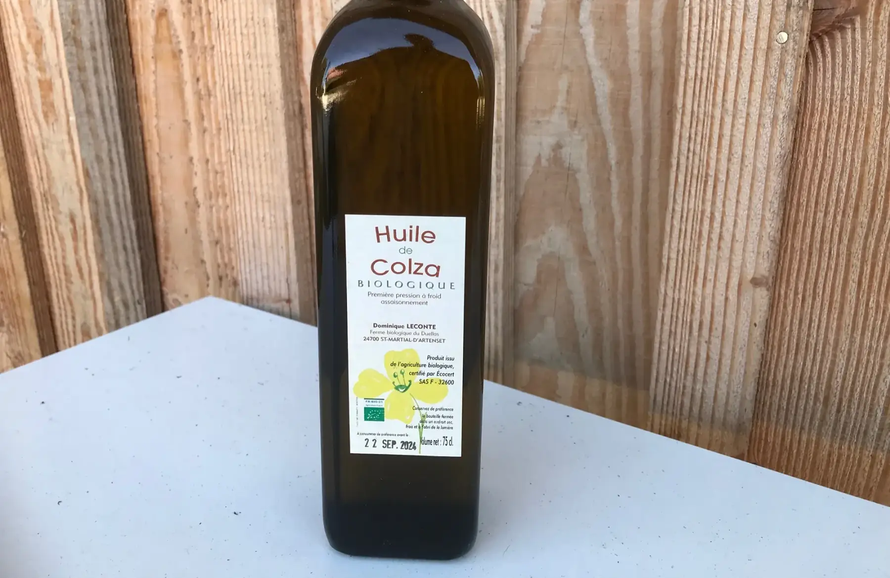 huile de colza 75cl