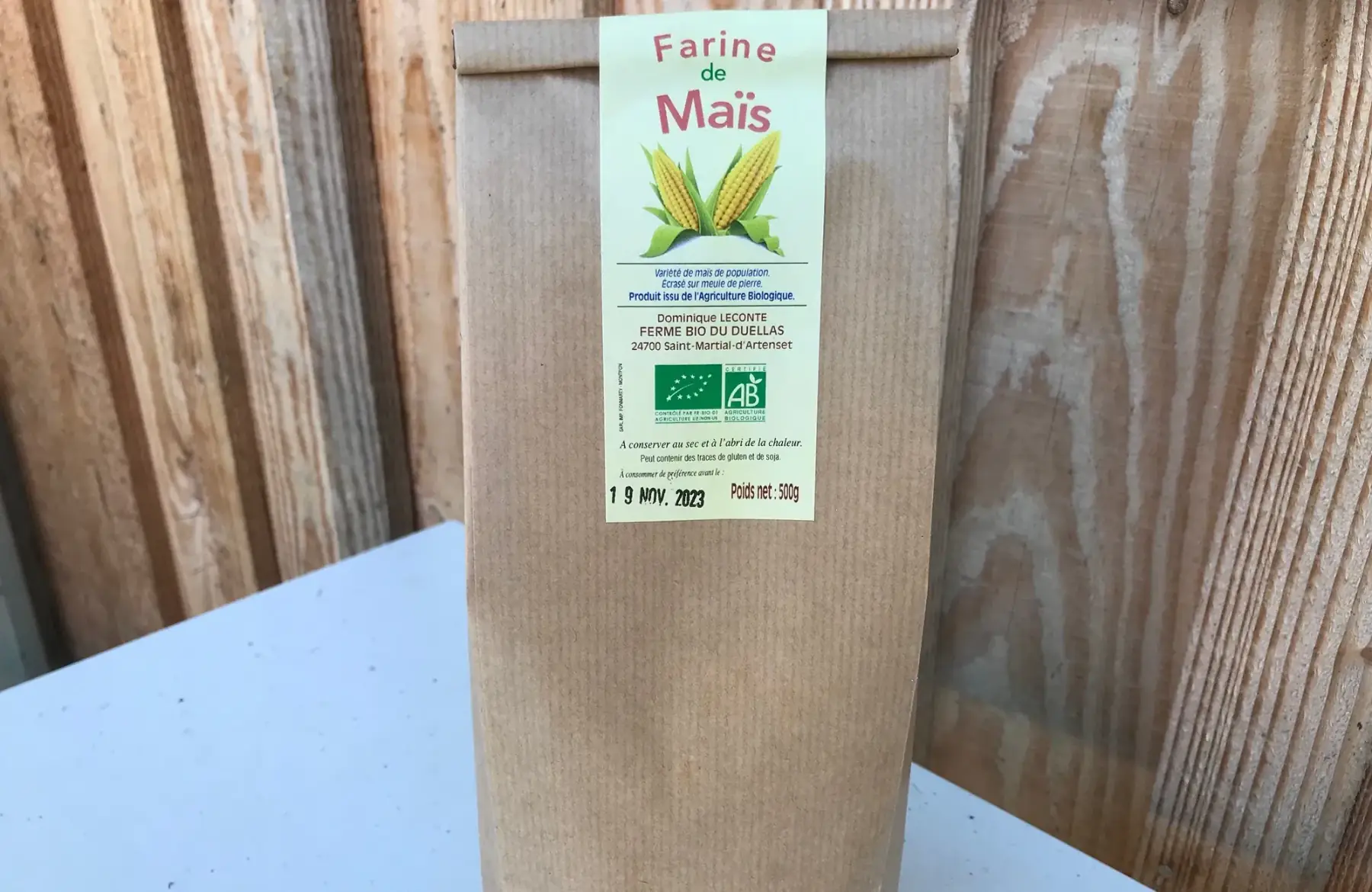 farine de maïs 500gr