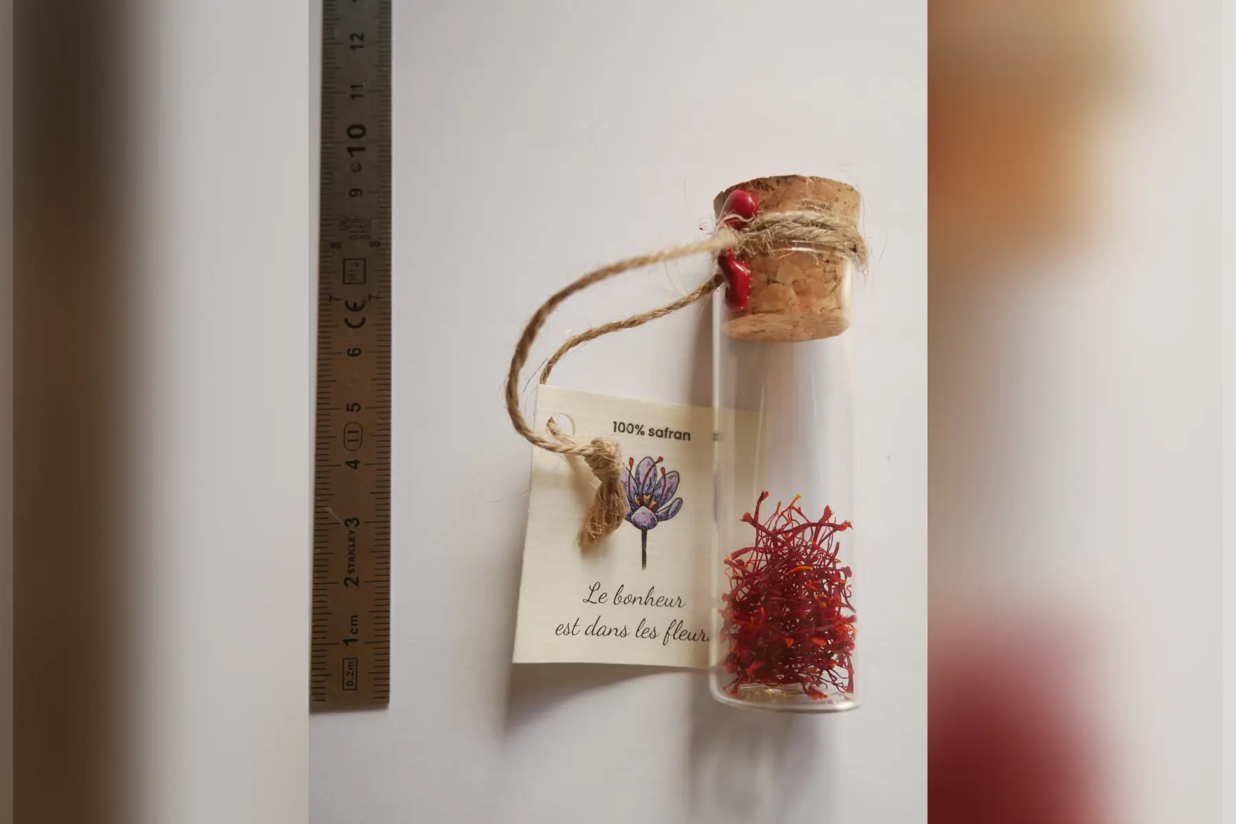 safran "le bonheur est dans les fleurs"