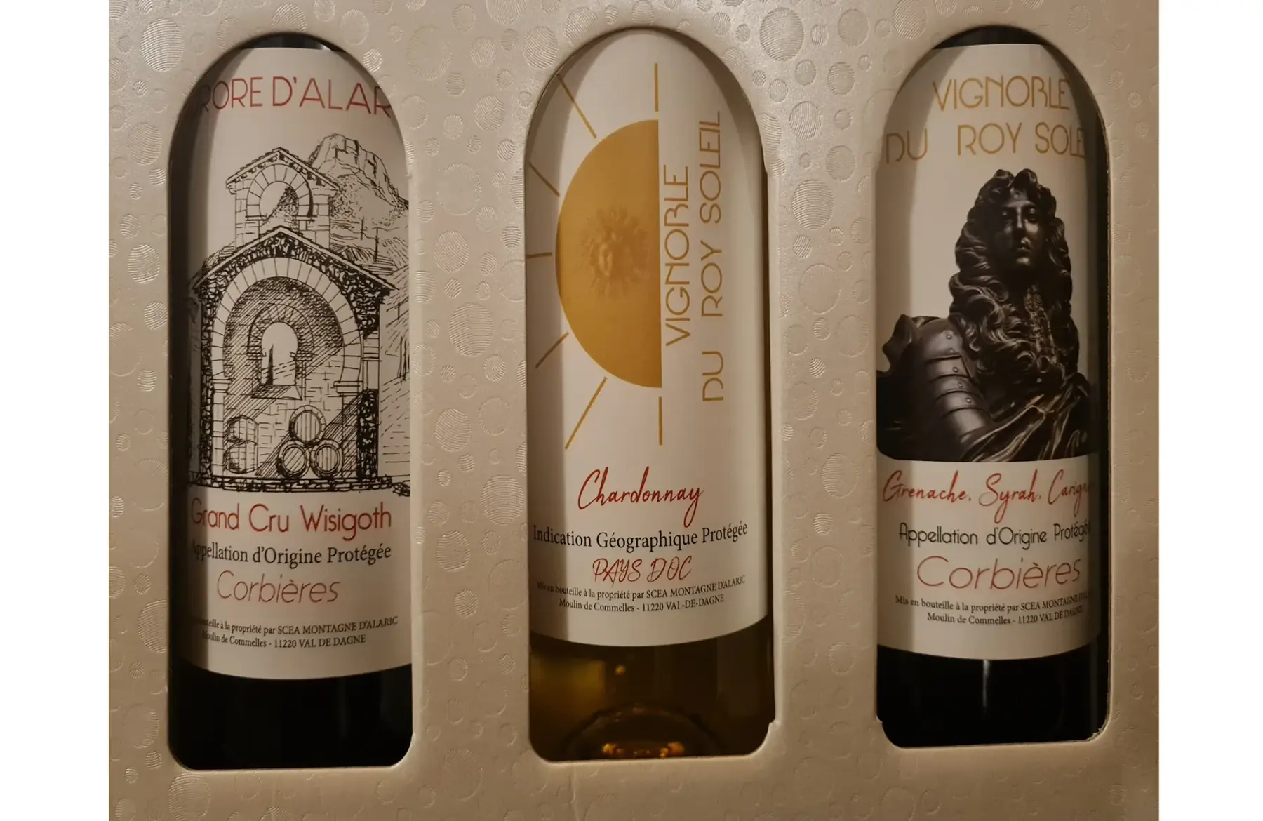 coffret cadeau 2 rouges & 1 blanc