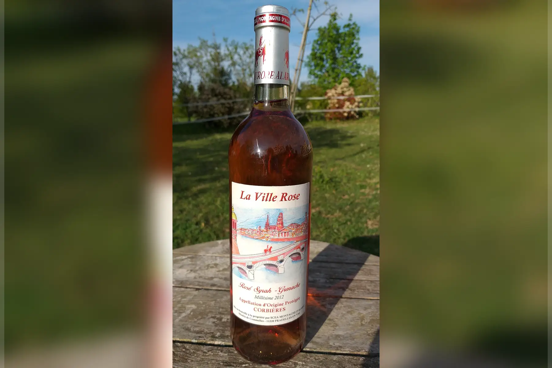 rosé de garde la ville rose