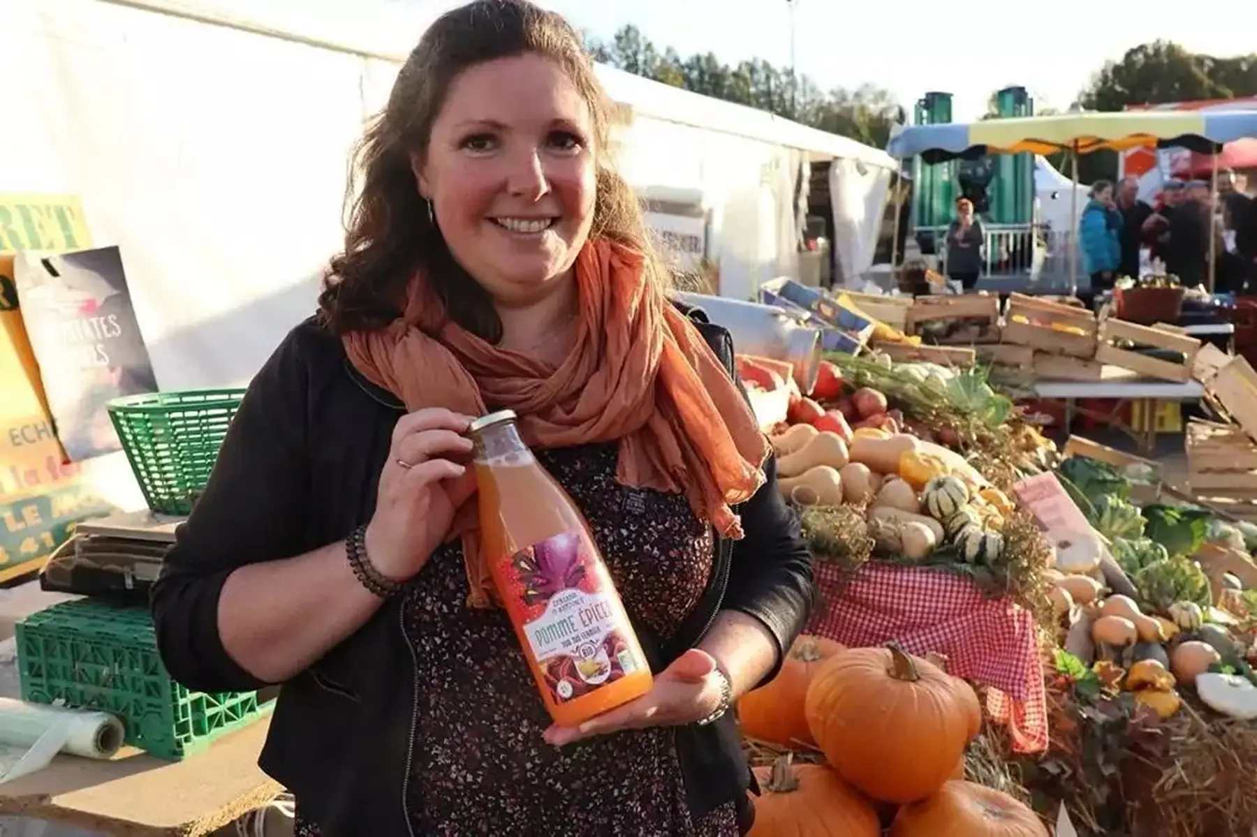 jus de pomme bio aux épices