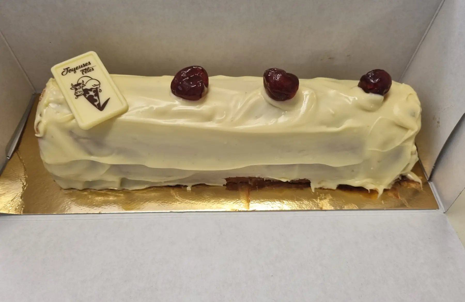 Bûche glacée Forêt Noire