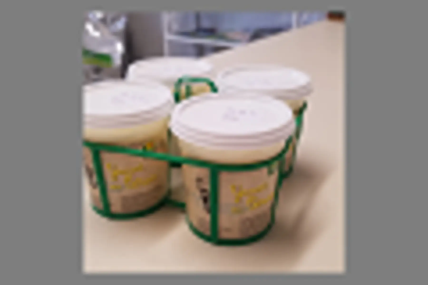 lot de 4 yaourts aromatisés au citron