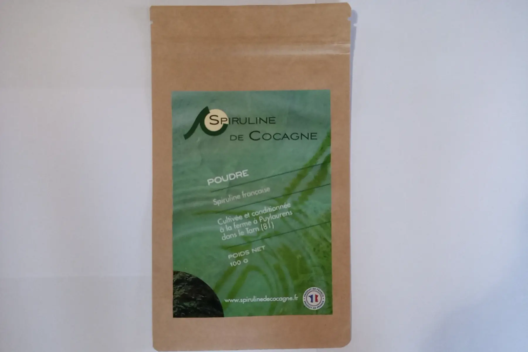 spiruline en poudre 100g