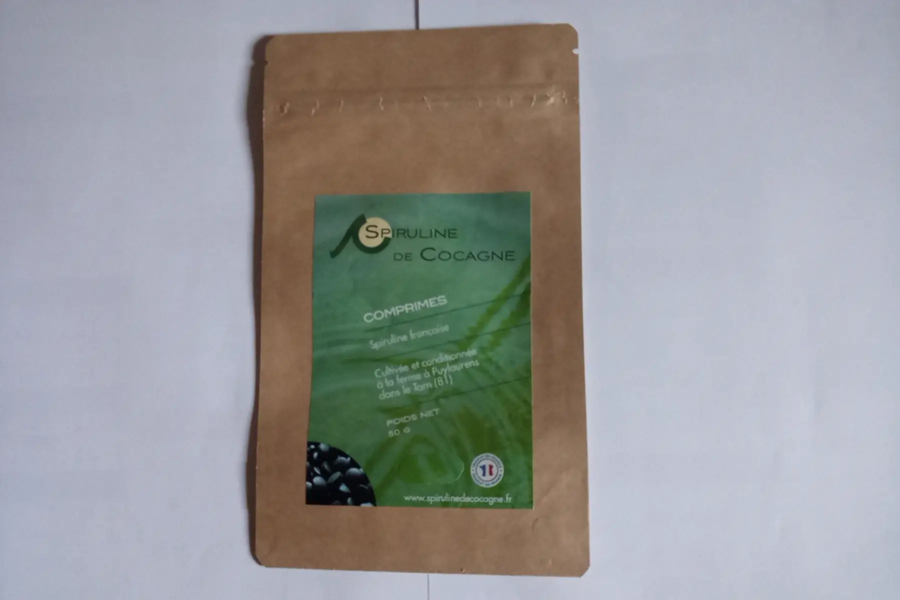 spiruline en comprimés 50g