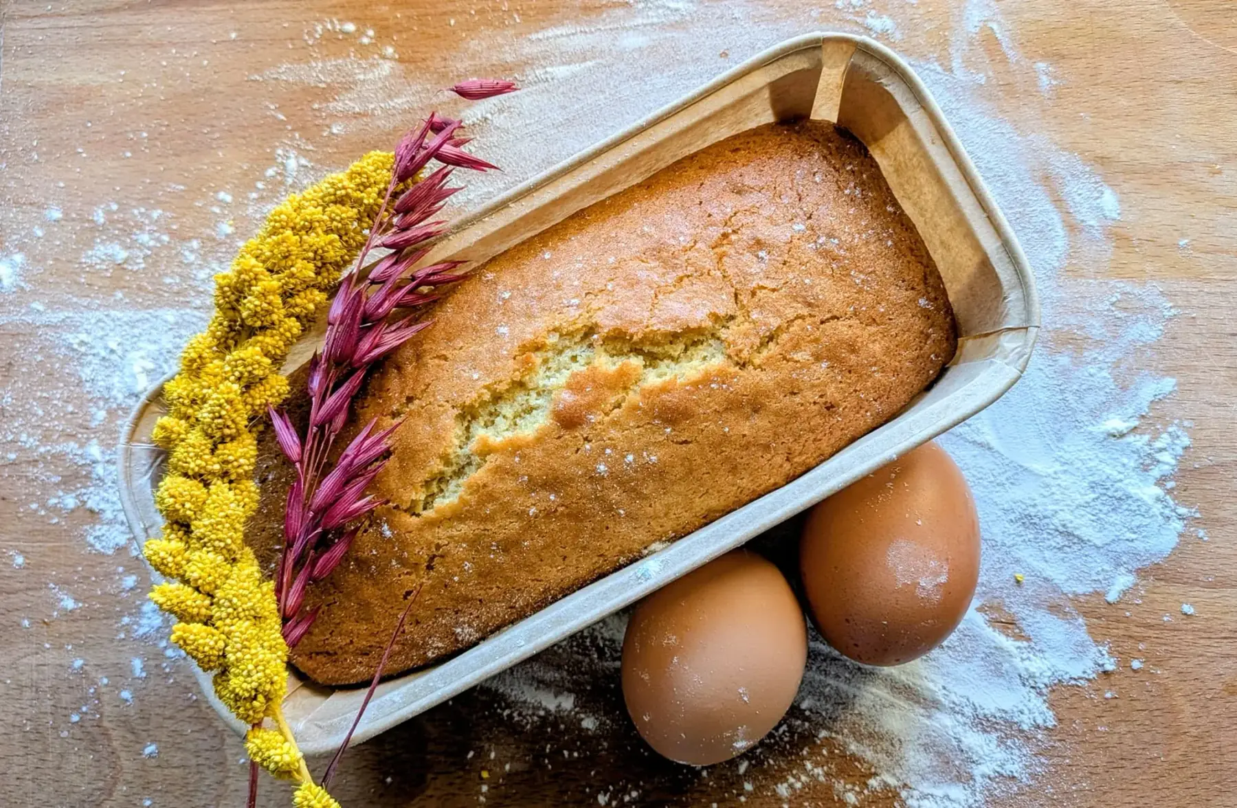 cake aux oeufs nature