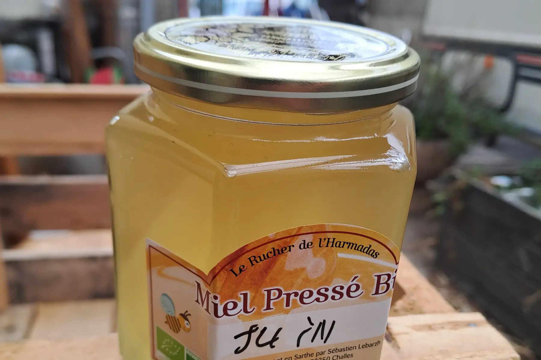 Miel de juin (connoté acacia)