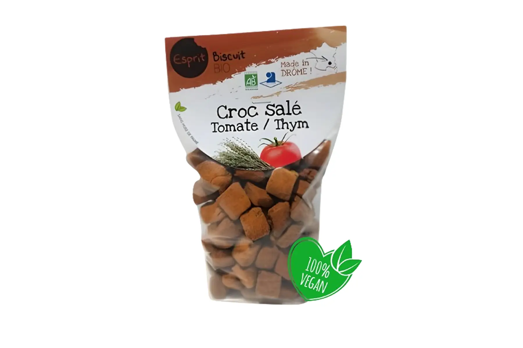 corc salé tomate thym bio - 150gr