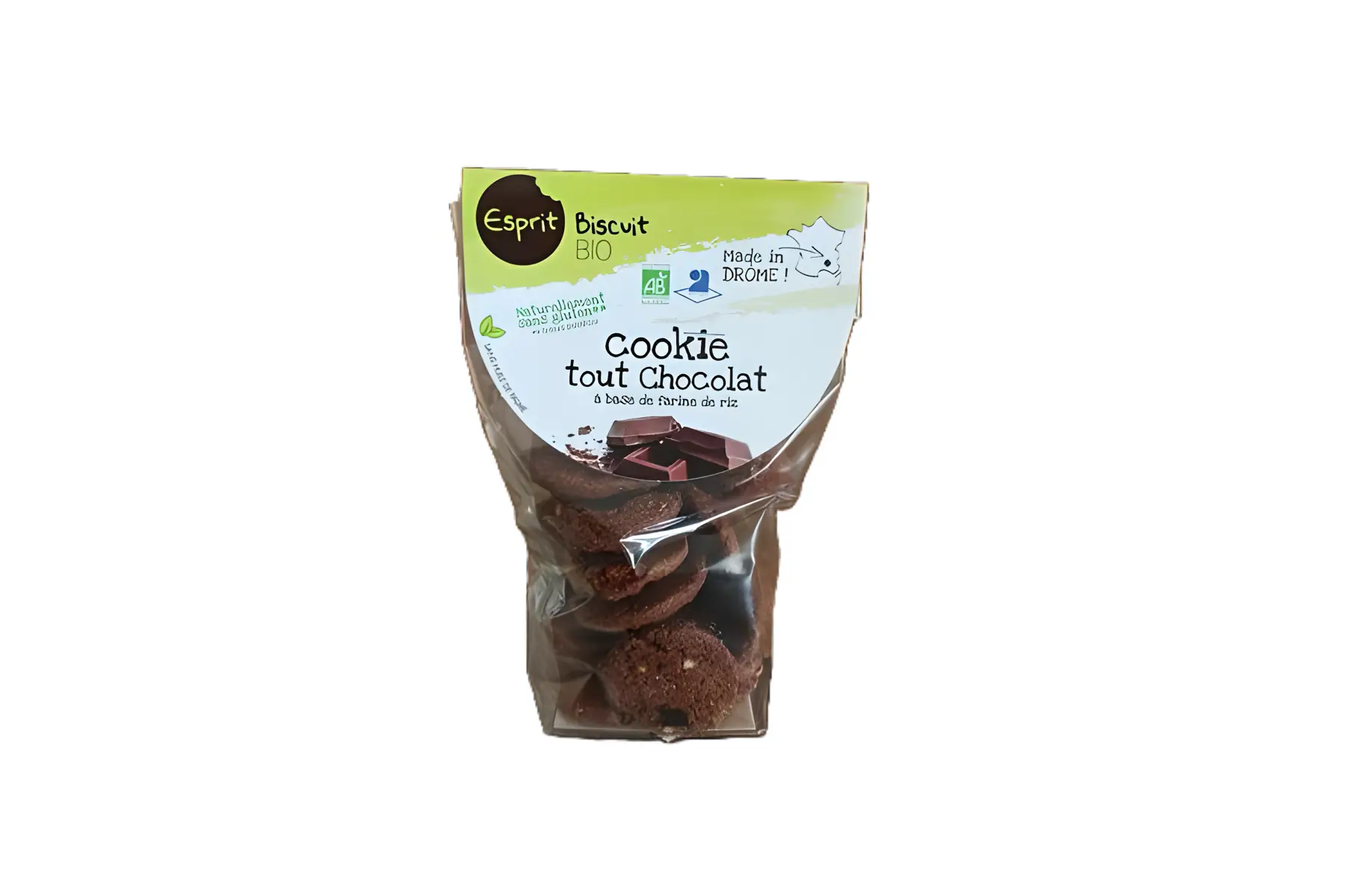 cookie tout chocolat bio - 150gr