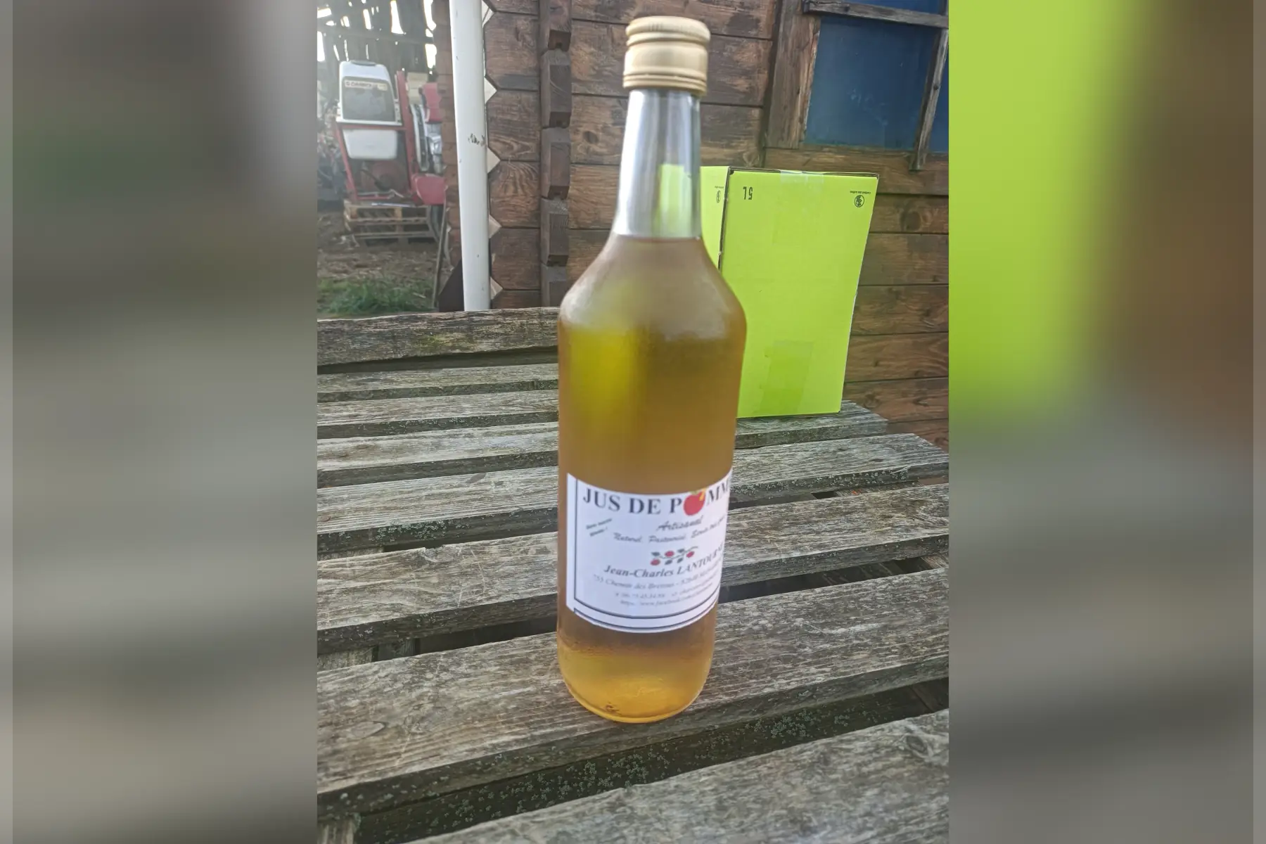 jus de pomme bouteille 1l