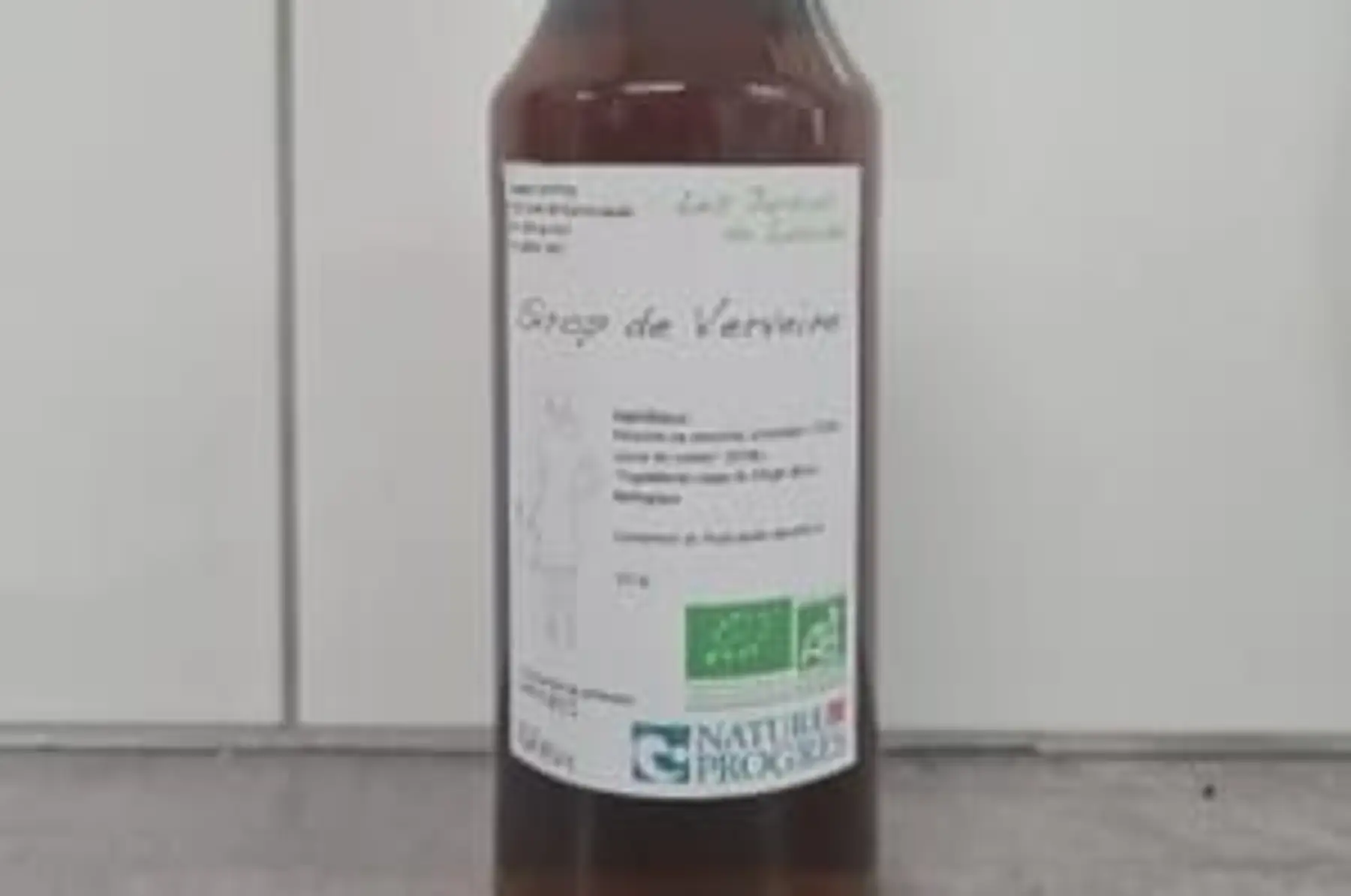 Sirop verveine