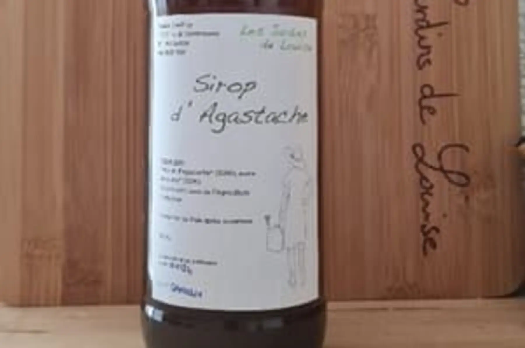 sirop d'agastache