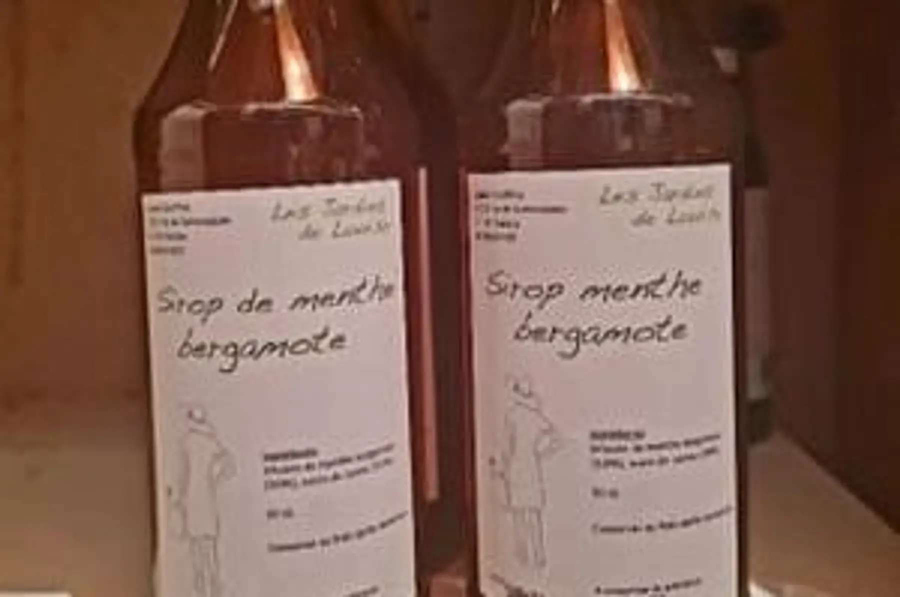 sirop menthe bergamote