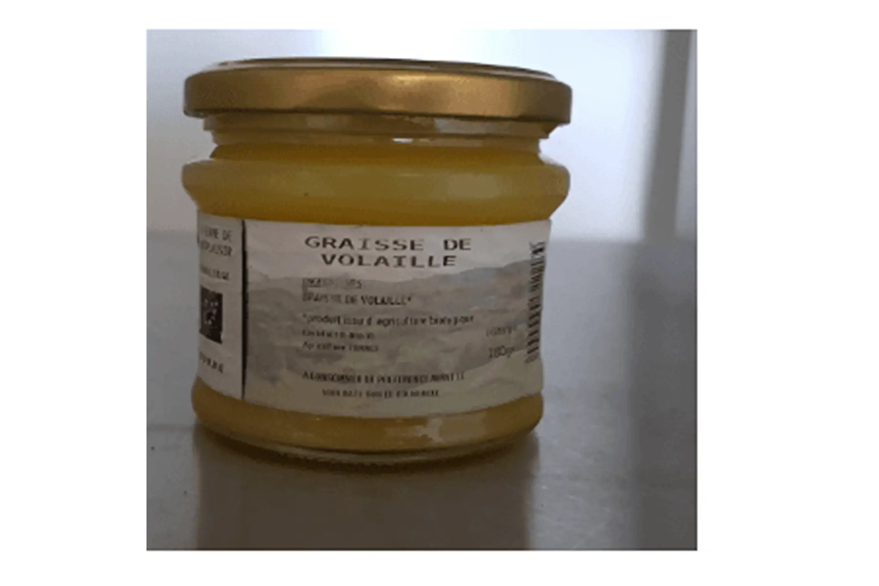 graisse de volailles bio