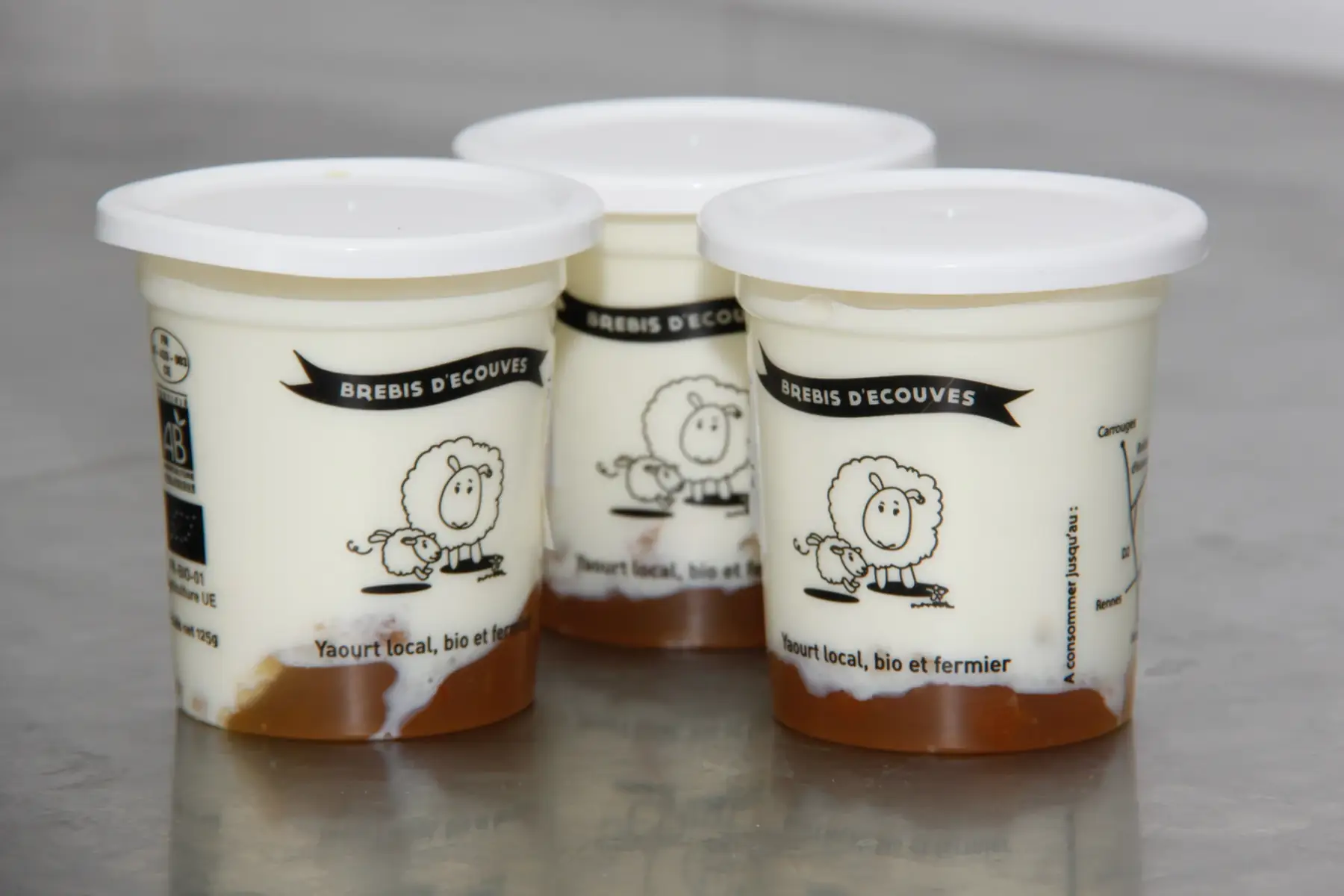 yaourt de brebis à l'abricot 125ml