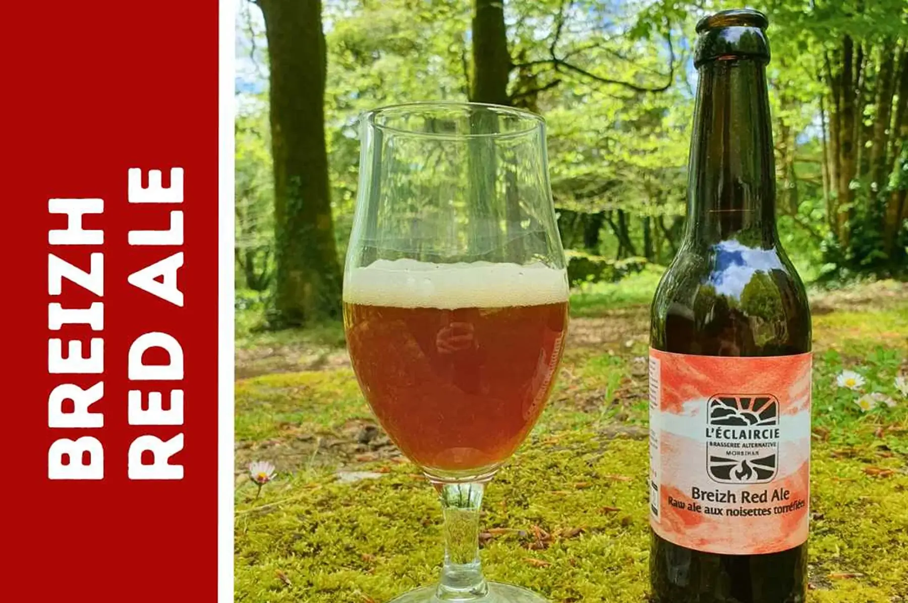 breizh red ale - raw ale - 5%
