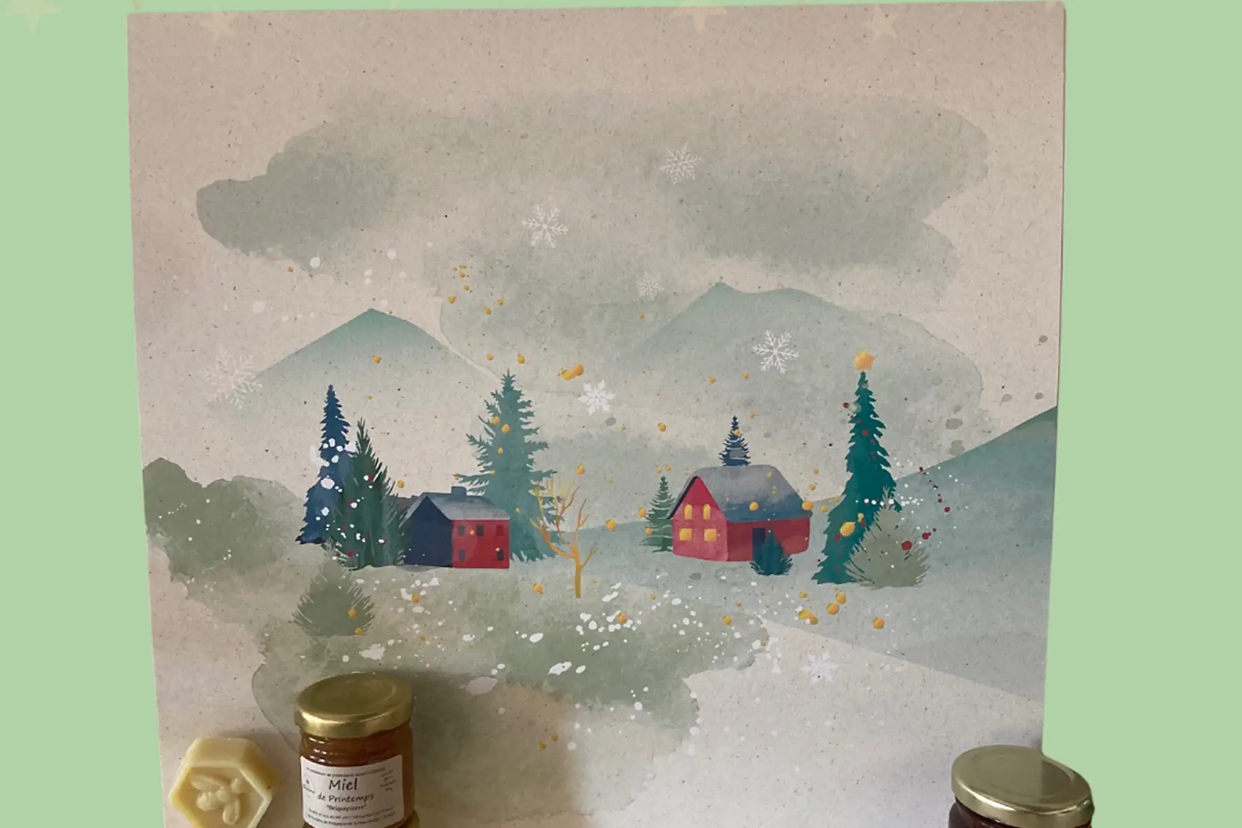 Calendrier de l’avent miel