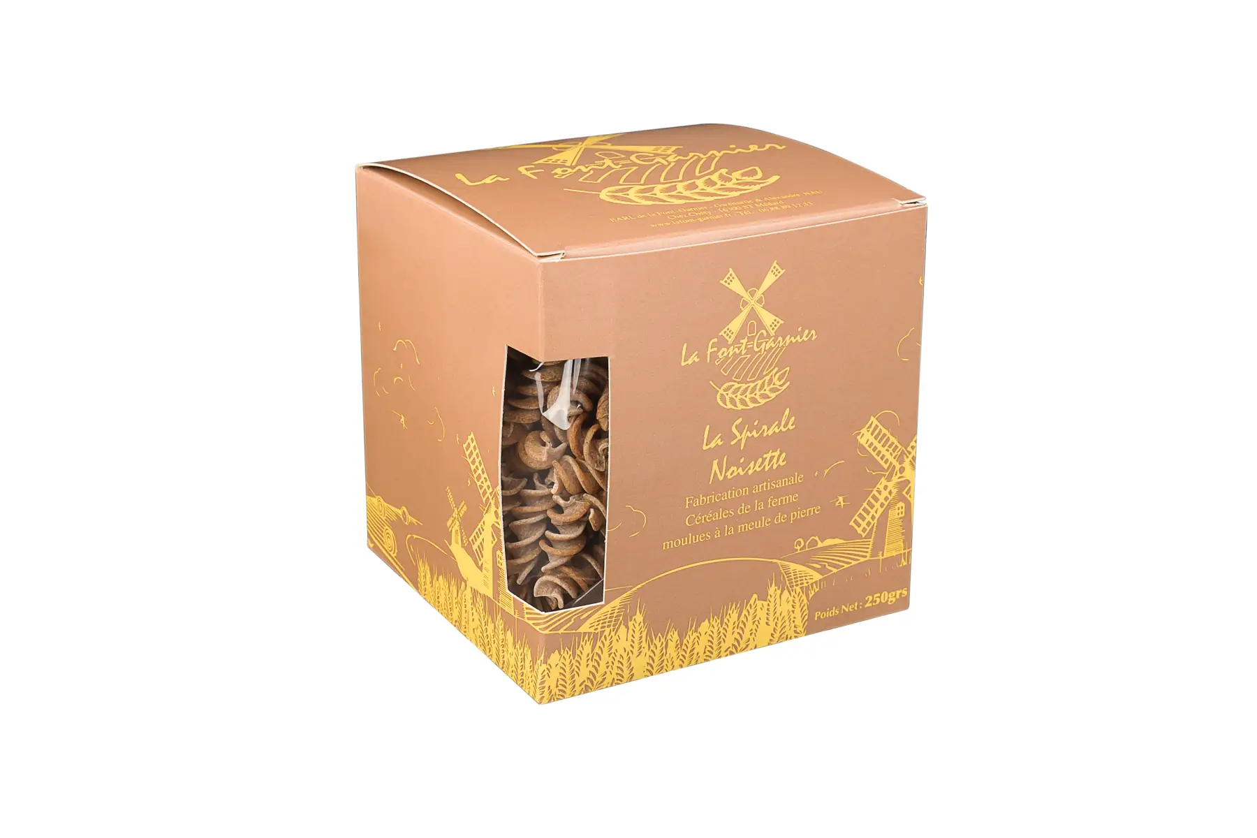 la spirale noisette 250 grs