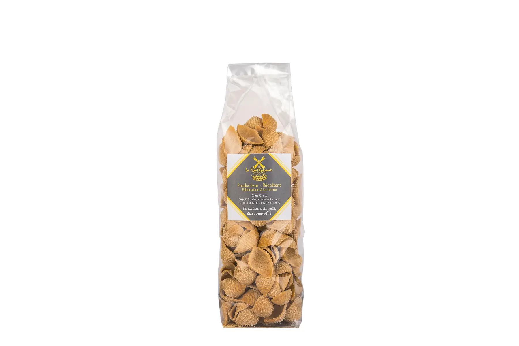 la coquille nature 250 grs