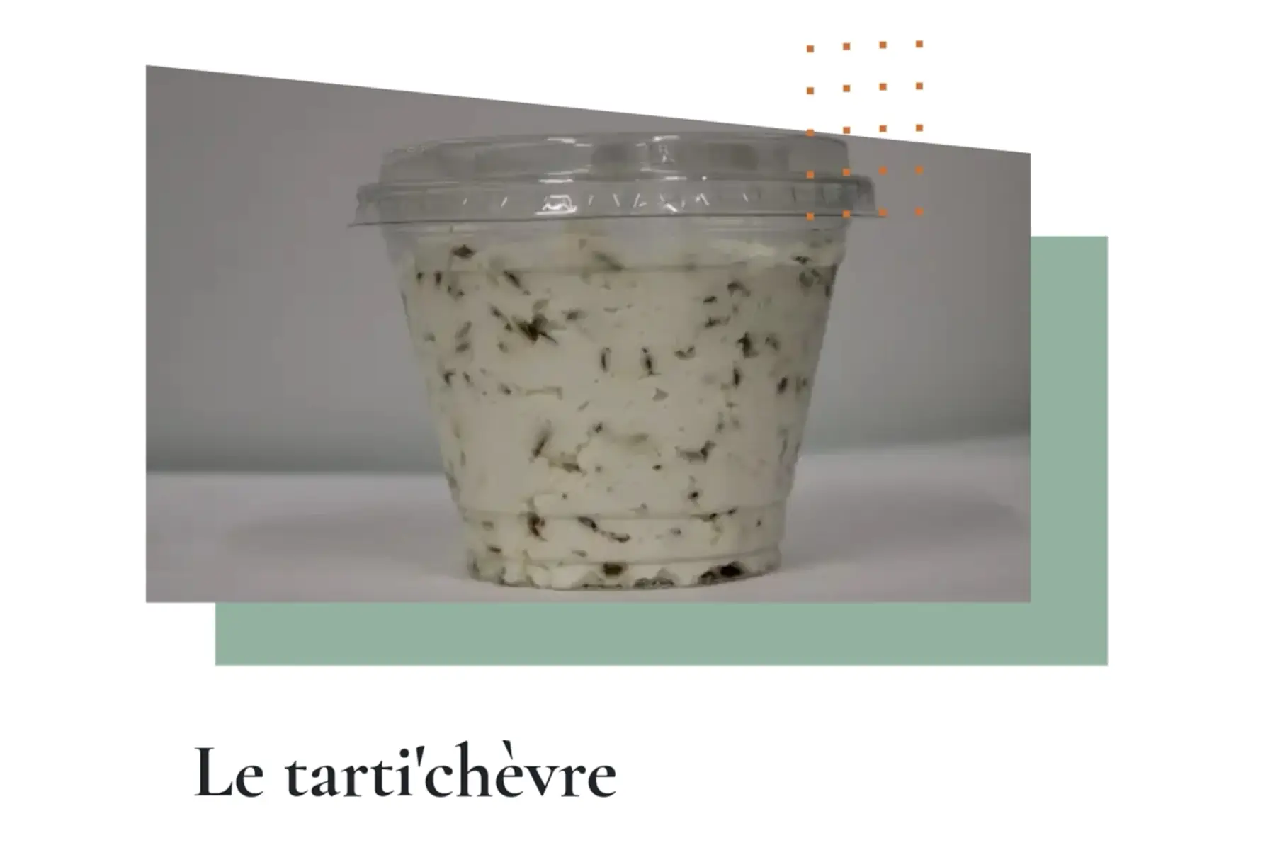 Tarti'chèvre
