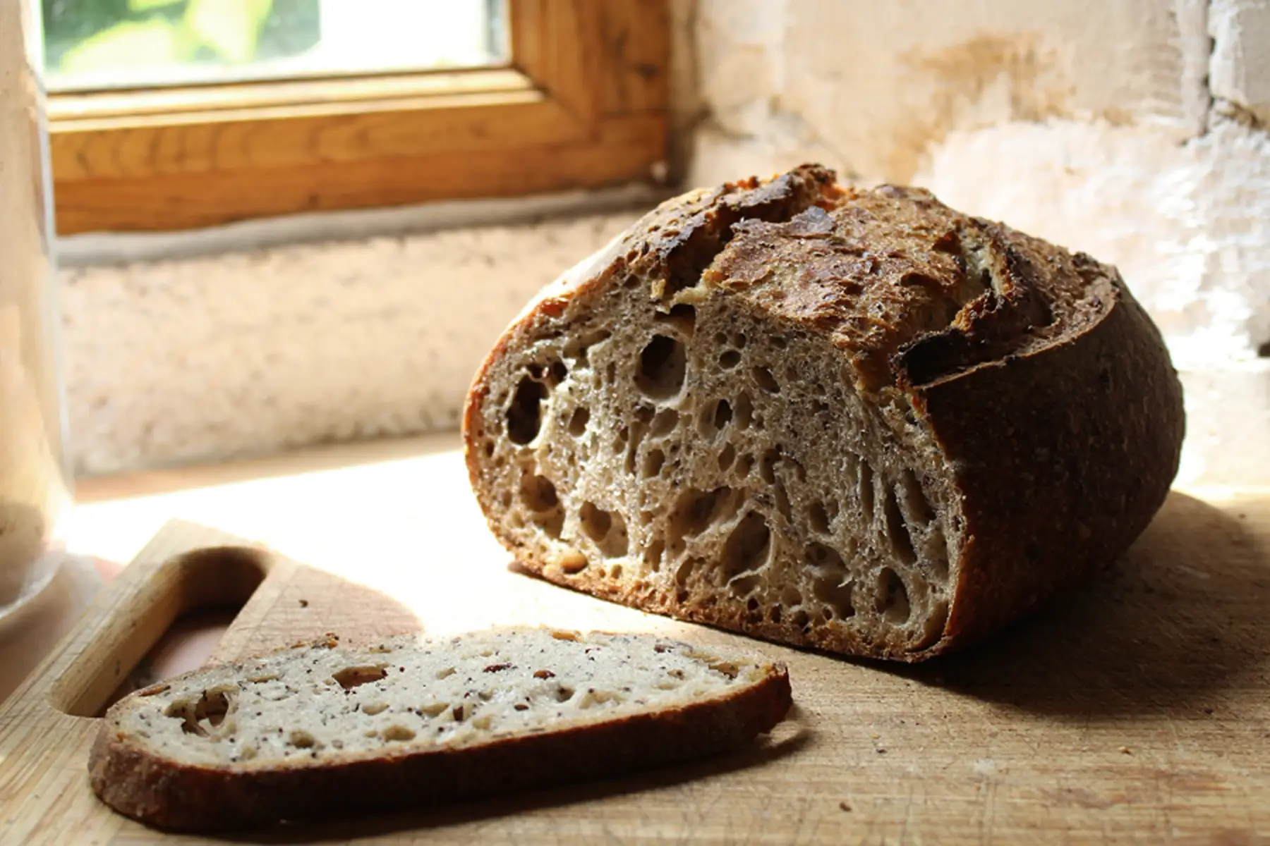 Le Pavolin (pain aux graines de lin et pavot), 500g