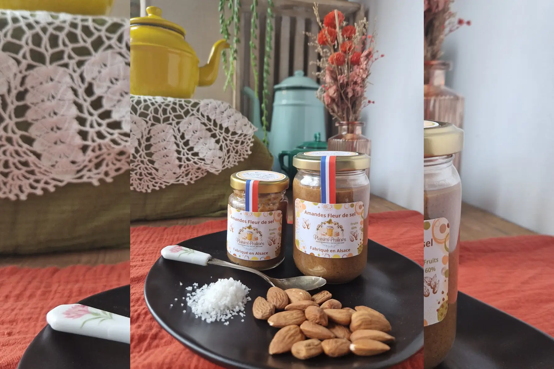 praliné amandes fleur de sel