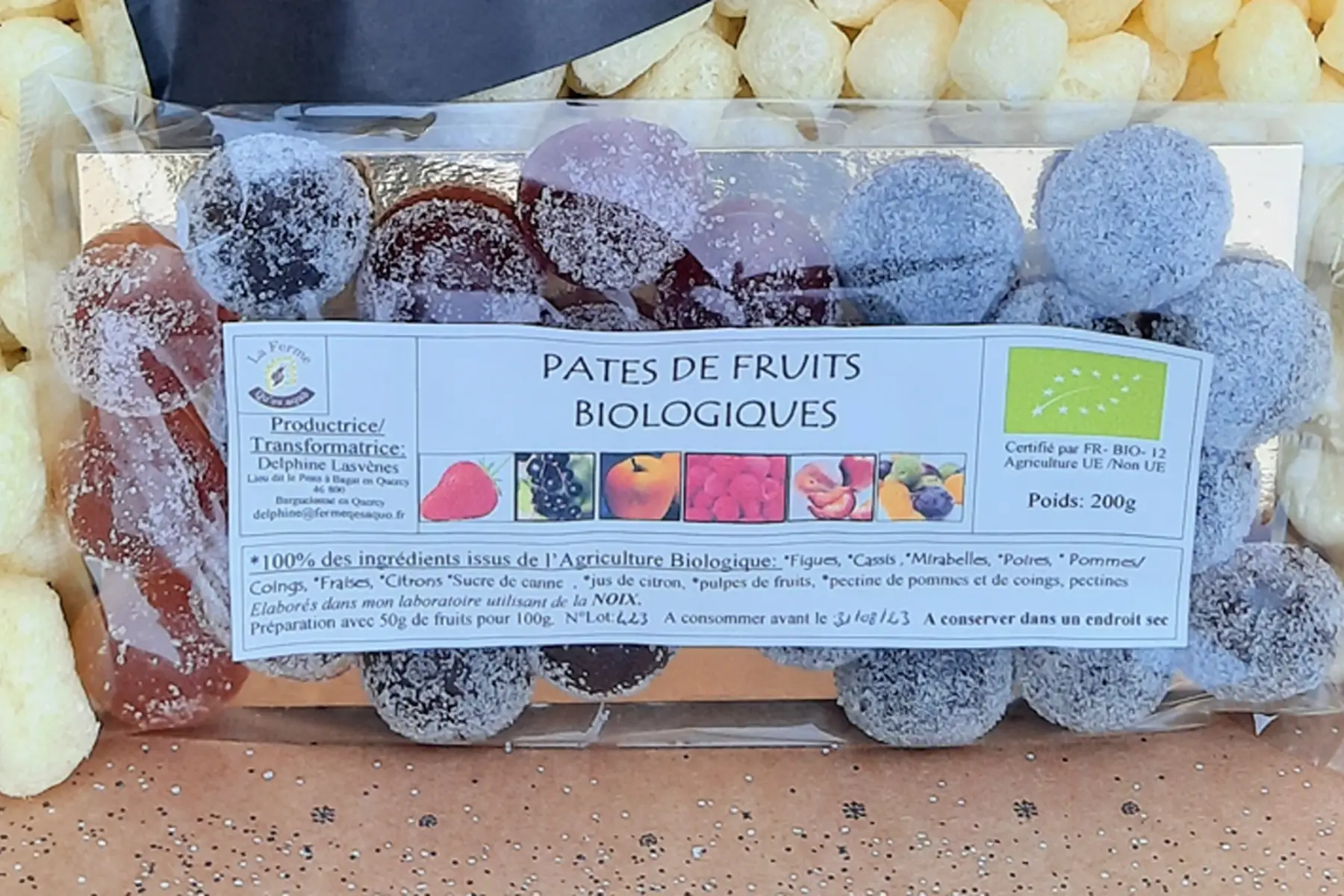 Pâtes de fruits