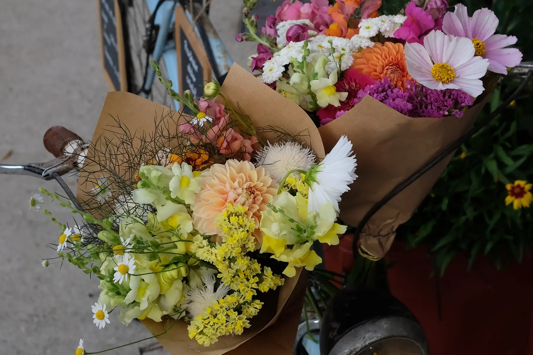 bouquet de fleurs fraîches