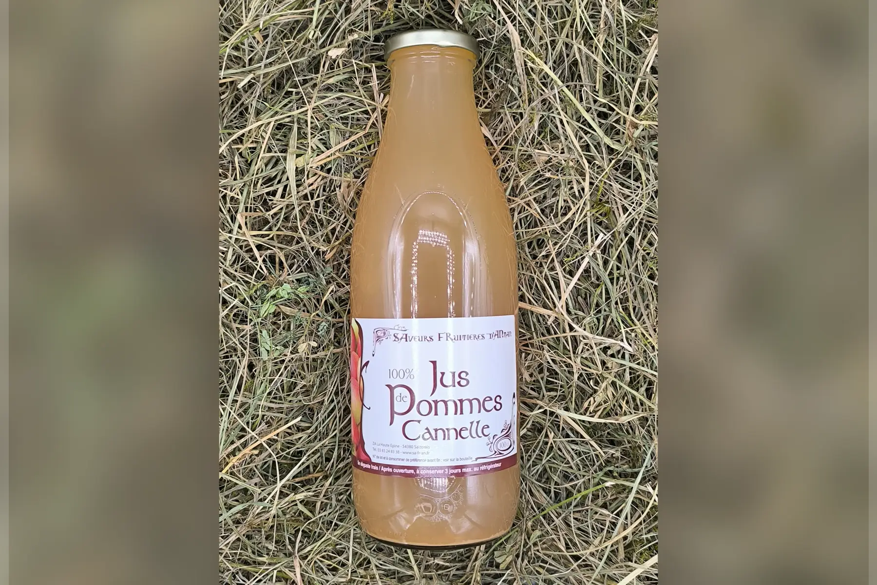 jus pomme cannelle 100% pur jus 1L