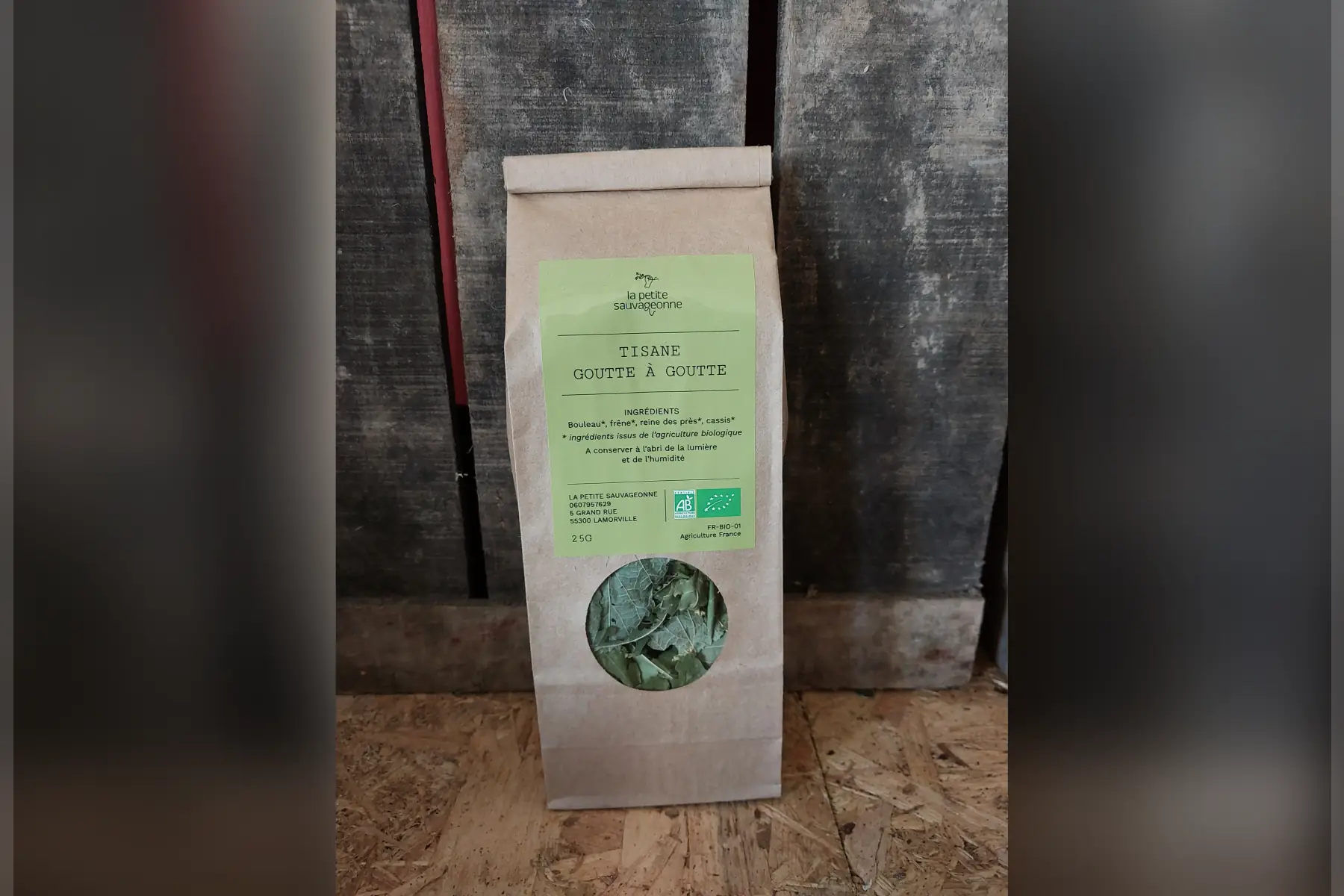 Tisane goutte à goutte