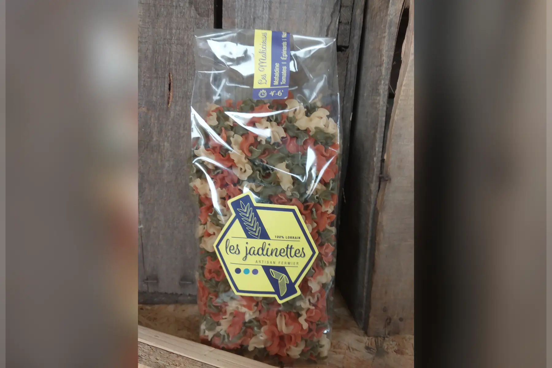 Pâtes Mafaldine Tomates Epinard Nature