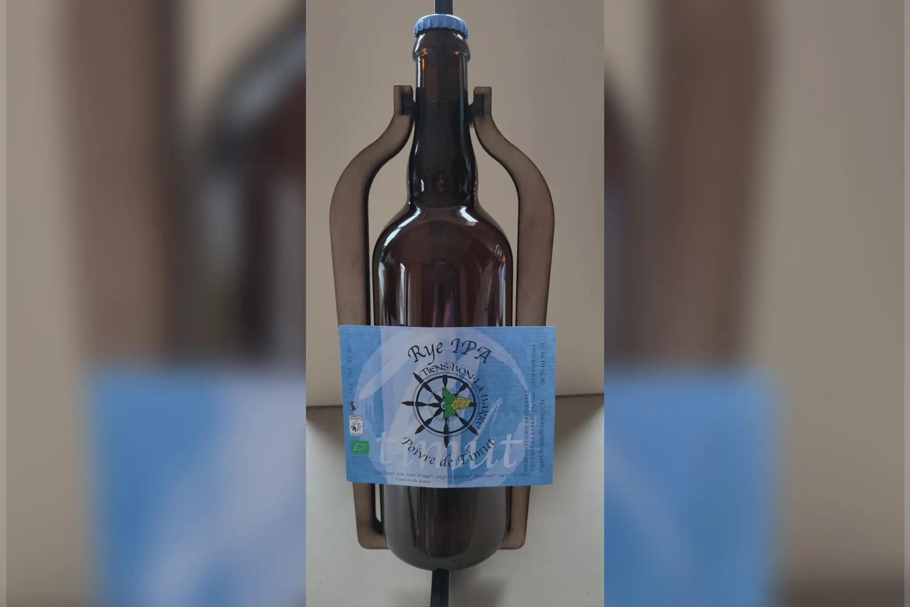 Bière rousse rye IPA