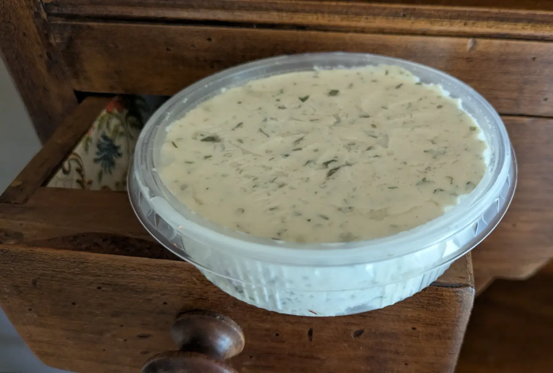Fromage à tartiner ail et fines herbes