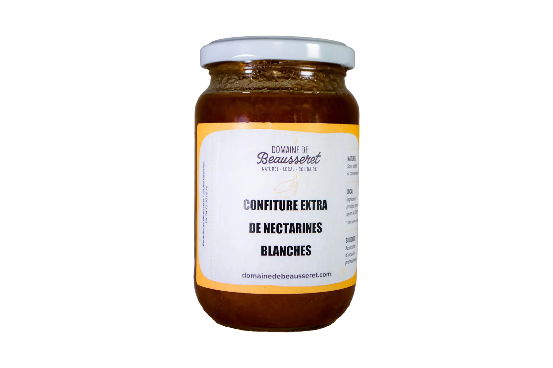 Confitures Nectarines blanches