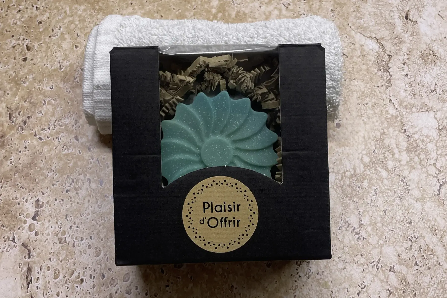 Coffret MARGUERITE – Savon fleuri 80g - SPECIAL SANS PARFUM