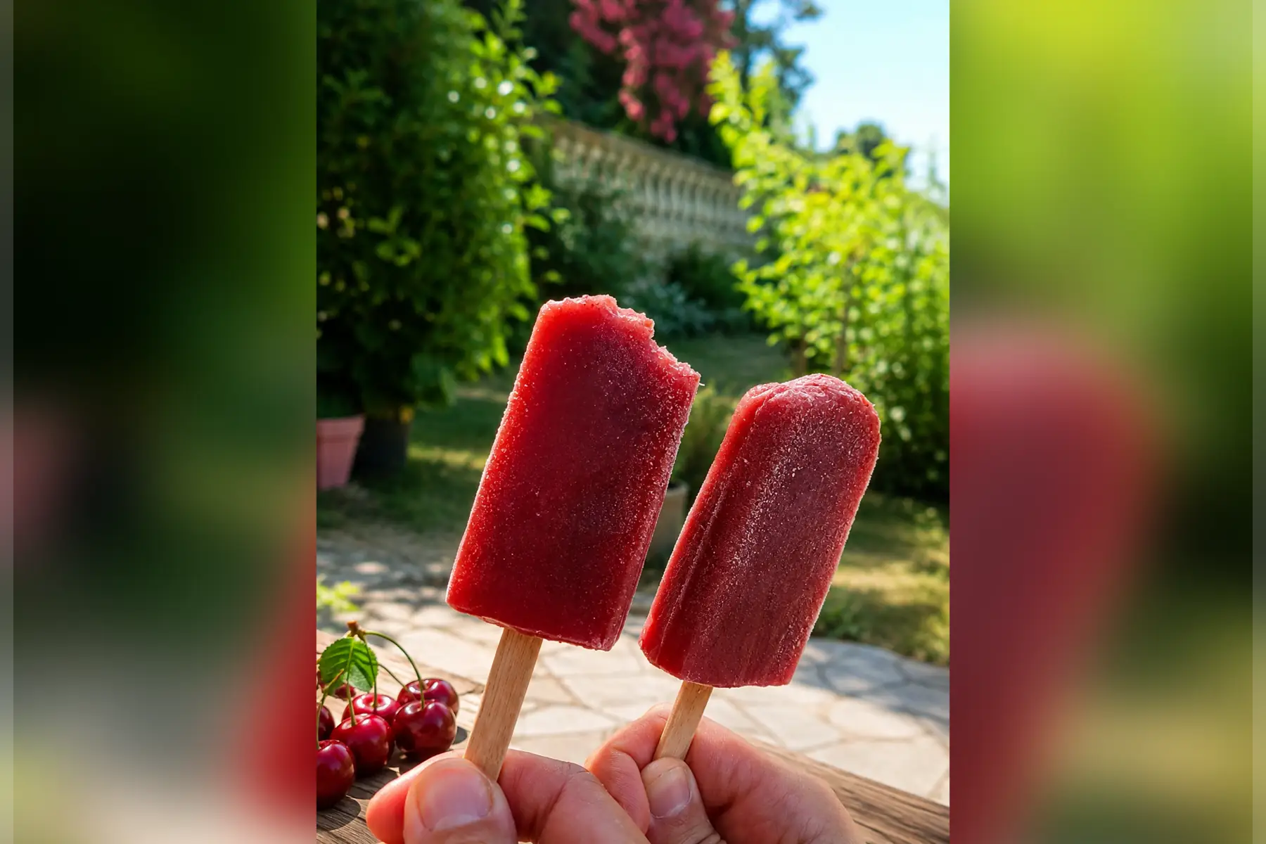 Batonnet Glacé Cerise Bio