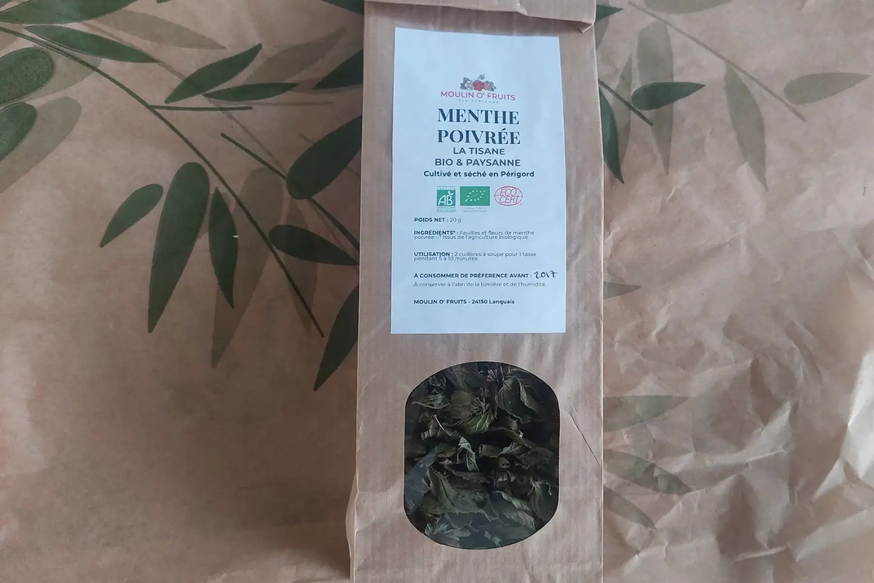 Tisane Menthe Poivrée